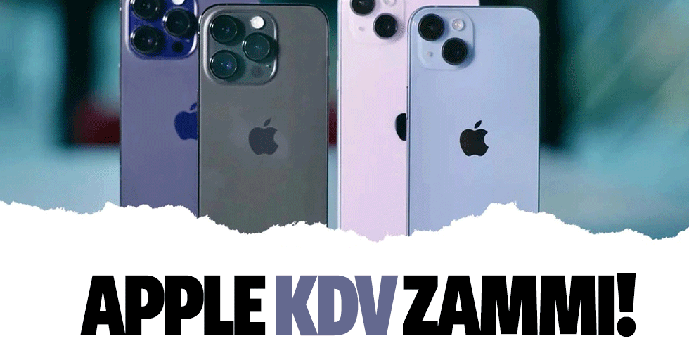 Apple KDV zammı!