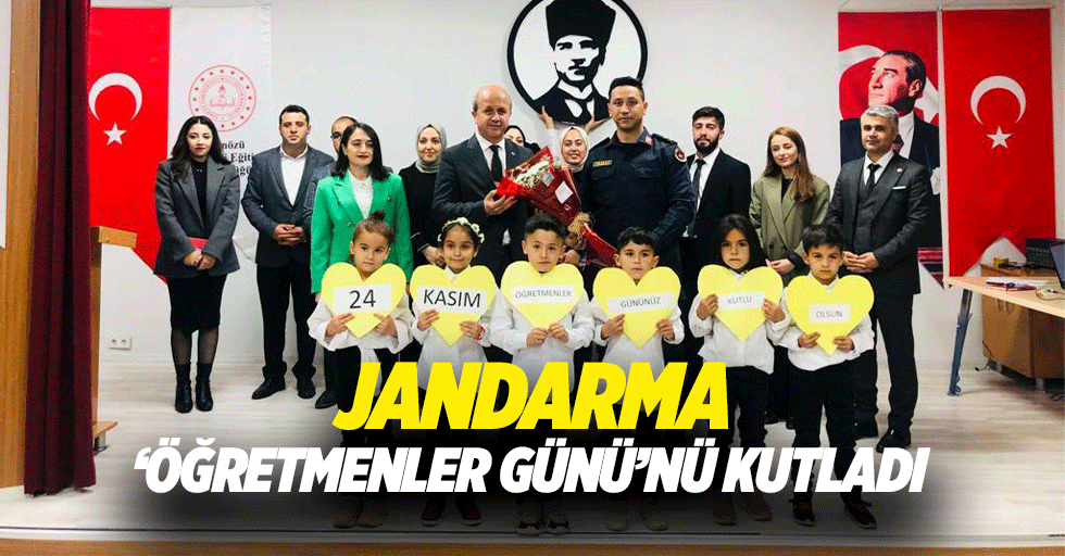 Jandarma ‘Öğretmenler Günü’nü Kutladı