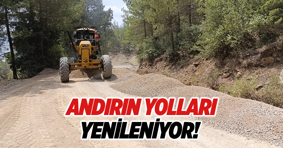 Andırın yolları yenileniyor!