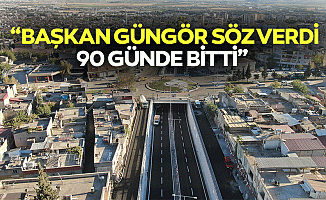 “Başkan Güngör söz verdi, 90 günde bitti”