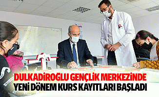 Dulkadiroğlu Gençlik Merkezinde Yeni Dönem Kurs Kayıtları Başladı