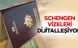 Schengen Vizeleri Dijitalleşiyor