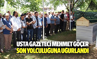 Usta Gazeteci Mehmet Göçer Son Yolculuğuna Uğurlandı