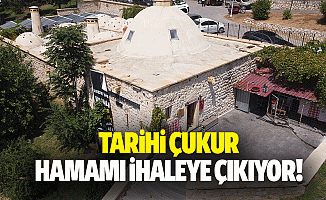 Tarihi çukur hamamı ihaleye çıkıyor!