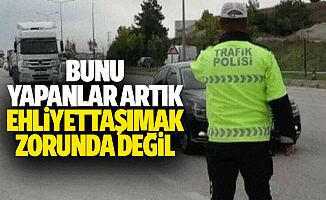 Bunu Yapanlar Artık Ehliyet Taşımak Zorunda Değil