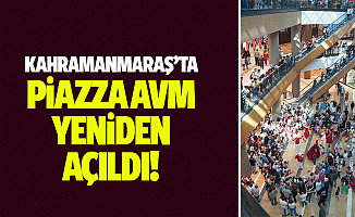 Kahramanmaraş Pı̇azza AVM yeniden açıldı!