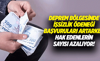 Deprem bölgesinde işsizlik ödeneği başvuruları artarken hak edenlerin sayısı azalıyor!