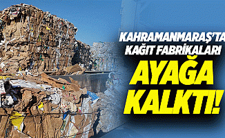 Kahramanmaraş'ta kağıt fabrikaları ayağa kalktı!