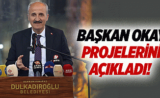 Başkan Okay projelerini açıkladı!