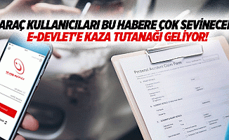 Araç kullanıcıları bu habere çok sevinecek! e-Devlet'e kaza tutanağı geliyor!