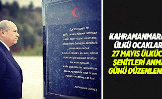 Kahramanmaraş Ülkü Ocakları 27 Mayıs Ülkücü şehitleri anma günü düzenlendi!