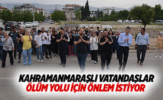 Kahramanmaraşlı vatandaşlar ölüm yolu için önlem istiyor