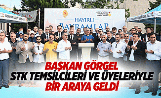 Başkan Görgel, Stk Temsilcileri Ve Üyeleriyle Bir Araya Geldi