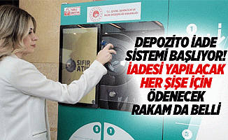 Depozito iade sistemi başlıyor! İadesi yapılacak her şişe için ödenecek rakam da belli