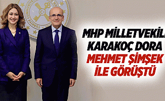 MHP Milletvekili Karakoç Dora, Mehmet Şimşek İle Görüştü