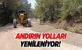 Andırın yolları yenileniyor!