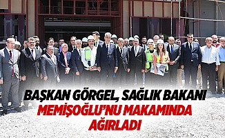 Başkan Görgel, Sağlık Bakanı Memişoğlu’nu Makamında Ağırladı