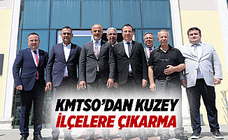 KMTSO’dan Kuzey İlçelere Çıkarma