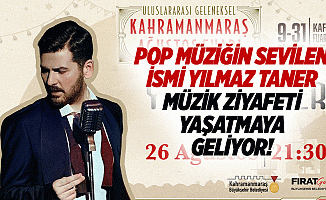 Pop müziğin sevilen ismi Yılmaz Taner, müzik ziyafeti yaşatmaya geliyor!