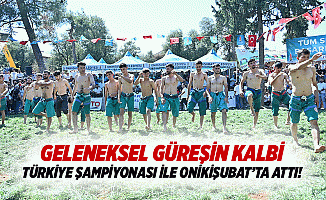 Geleneksel güreşin kalbi Türkiye şampiyonası ile Onikişubat’ta attı!